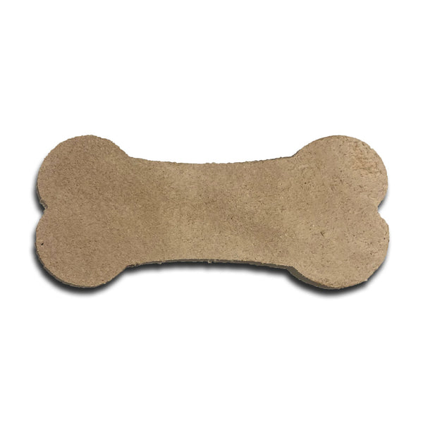 Leather Dog Bone Shaped Blanks - 96mm X 42mm - 7/8 Oz. Veg Tan