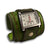 Forest Green Layered Leather Cuff Watch with Stitching-Leather Cuff Watches-Rockstar Leatherworks™