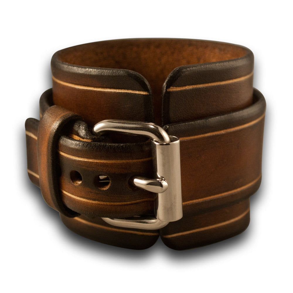 Time Portal popular Leather Cuff