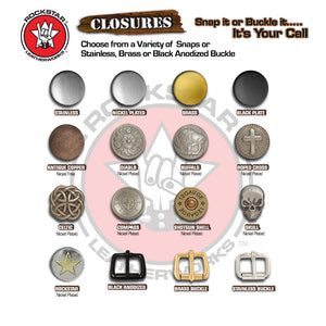 Round Leather Blanks, Rounders or Circles - Rockstar Leatherworks™