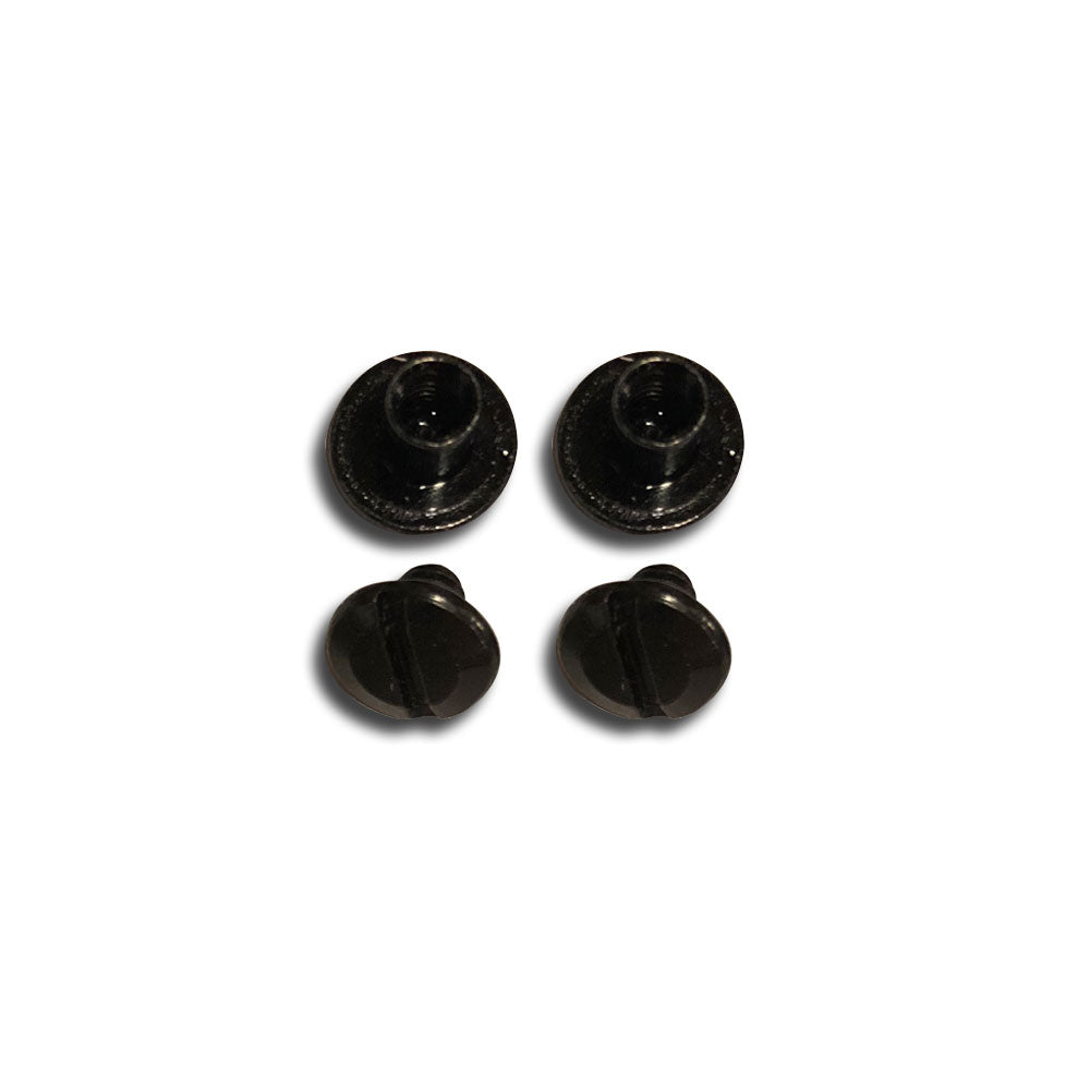 Black Plate Steel Chicago Screws - 1/4&quot;-Gift Certs. &amp; Parts-Rockstar Leatherworks™