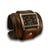 Black & Tan Stressed Layered Leather Cuff Watch-Leather Cuff Watches-Rockstar Leatherworks™