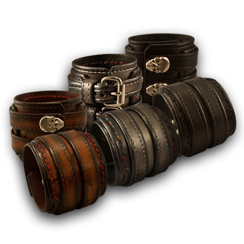 Design & Create a Rockstar Layered Leather Wristband - Rockstar  Leatherworks™